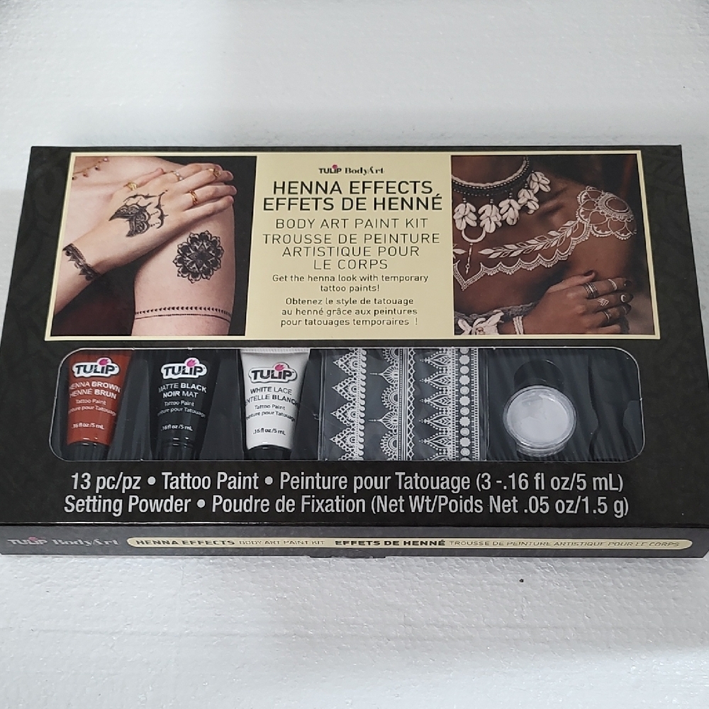 Tulip Henna Effects Body Art Paint Kit